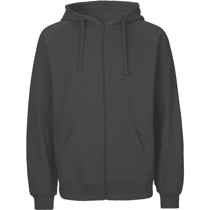Neutral Men´s Zip Hoodie NE63301 - Charcoal - 3XL