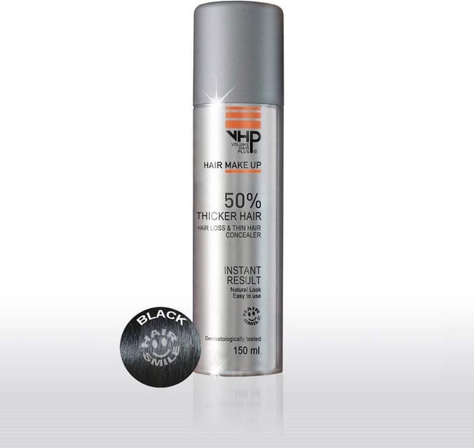Fiberspray voor dikker haar | Zwart 150ML