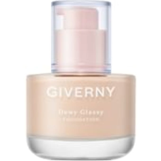 GIVERNY - Dewy Glassy Foundation - 7 Colors #17C Porcelain