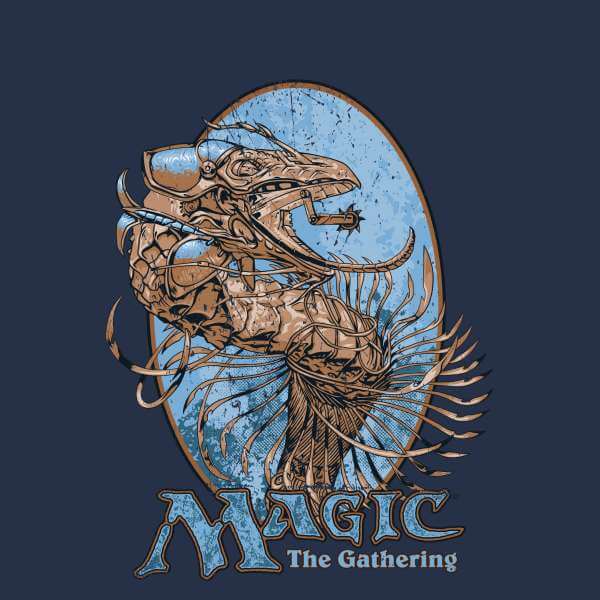 Magic The Gathering Sweatshirt - Donker Blauw - S
