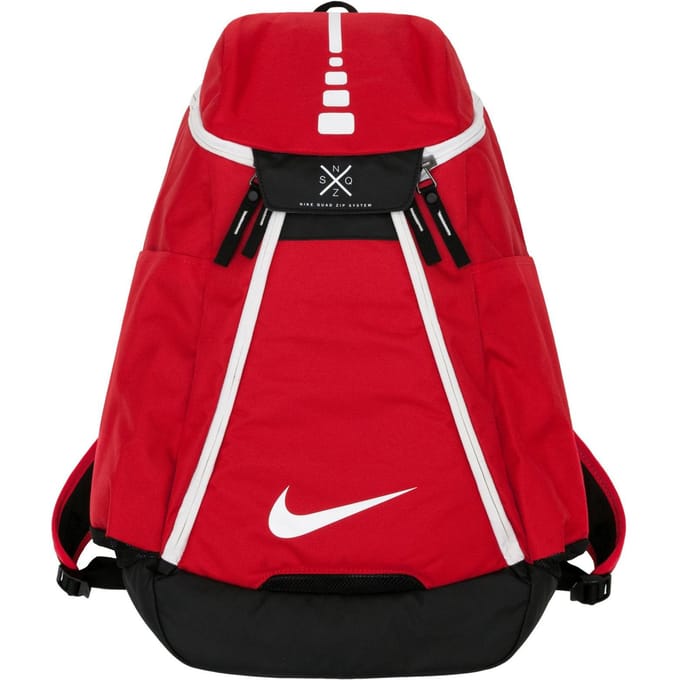 Nike Elite Air Cushion Basketbalrugzak Heren Rugzakken Rood BA5259-657 Red