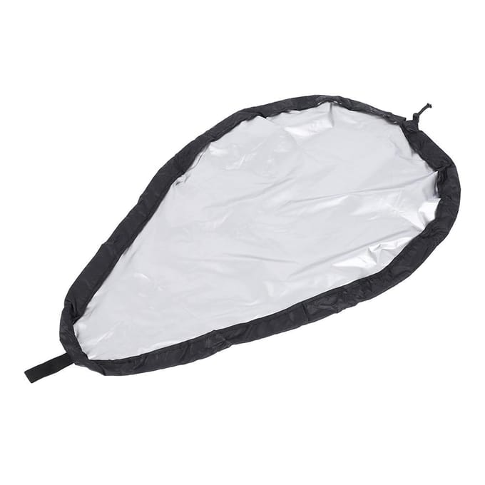 Pasvorm Blokkerende Kajak Kano Kuipafdekking Beschermer Kajak Accessoire Zwart XS white