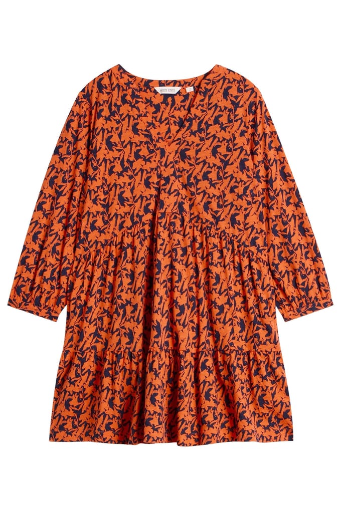 White Stuff Marlie Jersey Tunic Orange Print Größe: 8 | Blusenkleider Outlet | Damen | Orange
