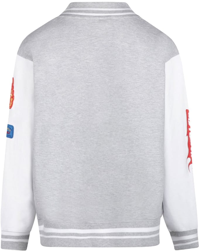 No Way Monday Grey melee Cardigan Vest