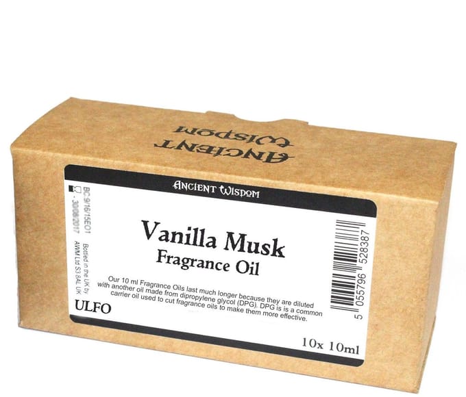 10 ml Vanilla Musk Fragrance Oil - UNLABELLED