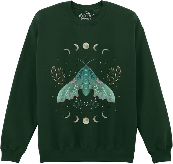 Mot Luna And Moth The Coloured House Sweater XXL