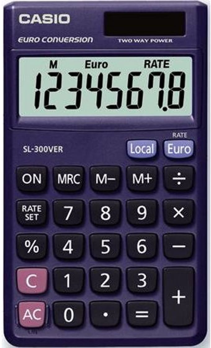 Casio SL-300VER - Bureaurekenmachine