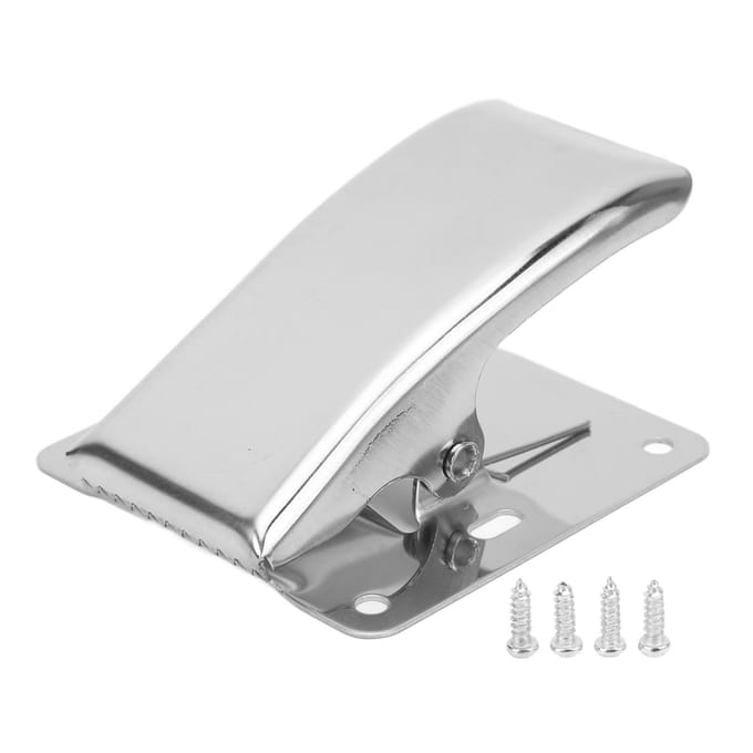 Visgrijper Roestvrij Staal Multifunctioneel Draagbaar Stevige Grip Veerontwerp Goede Vishelper Visgereedschap white