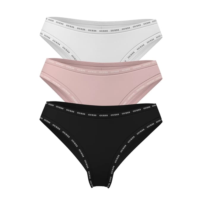 Braziliaanse slip voor vrouwen Guess Basic (x3)
