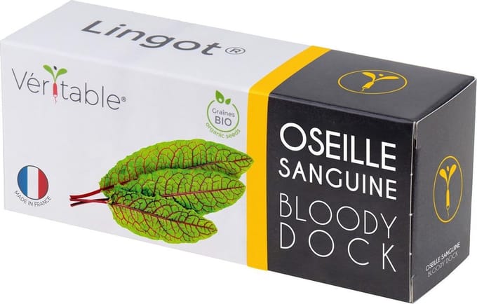 Véritable® Lingot® Bloody Dock -  BLOEDZURING navulling voor alle Véritable® binnenmoestuin-toestellen