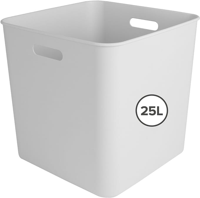 Sunware Sigma home cube box 25L - 31.8x31.8x31.1 cm - Wit