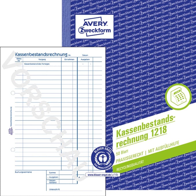 Formulierenboek 'Kascontrole', A5-formaat