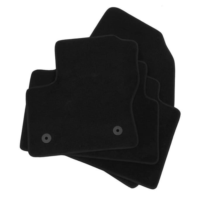 Tapis de sol - Ford - C-Max - 2011-2019 - 4 pièces - Renforcé au niveau des pédales - Antidérapant