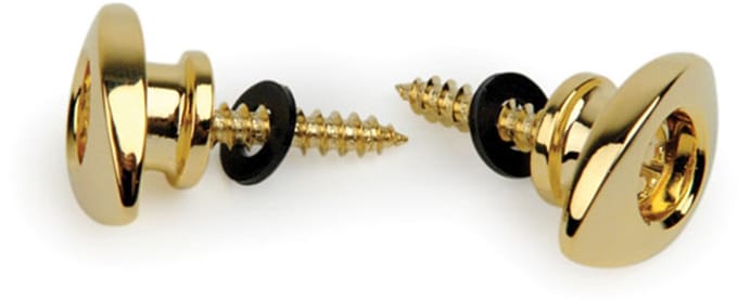 D'Addario PWEEP302 Strappins Ellips Verguld - Set van 2