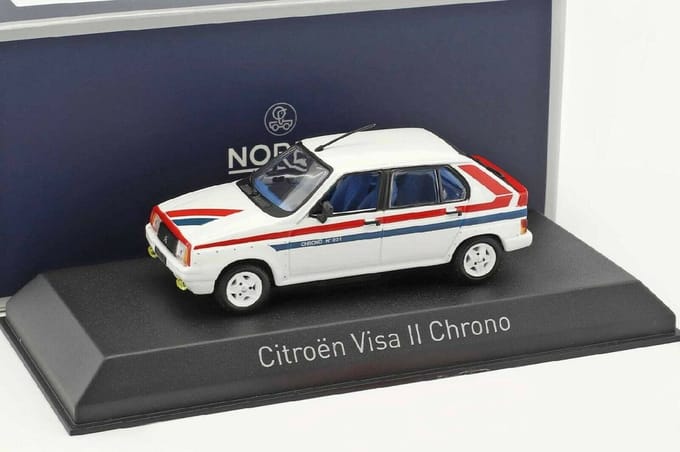 Citroën VISA II Chrono 1982 White