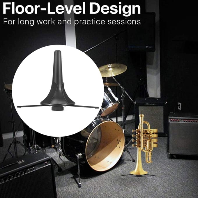 Klarinet Standaard Draagbaar Opvouwbaar Zwart Statief Duurzame Muziekinstrument Accessoires black