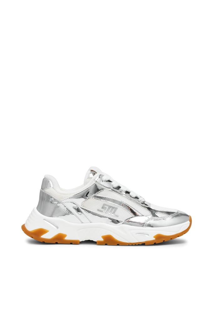 Steve Madden Sneak Peak-e Sneakers Silver Taglia: 41 | Scarpe da Corsa Outlet | Donna | Grigio
