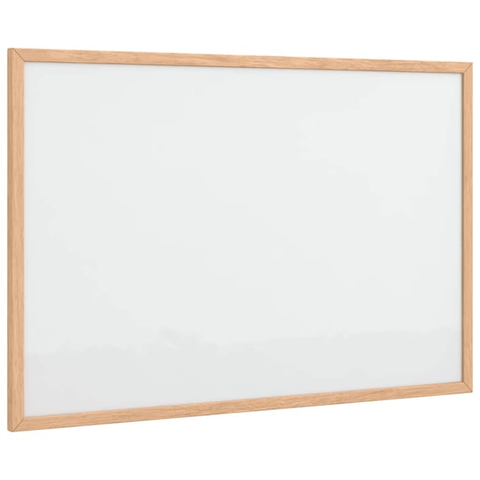 vidaXL - Magnetisch - whiteboard - met - massief - grenenhouten - frame - 60x40 - cm