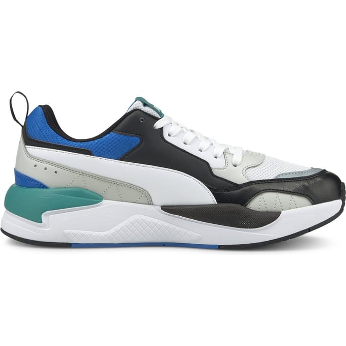 PUMA X-Ray 2 Square Unisex Sneakers - Puma Black-Puma White-Gray Violet-Future Blue-Parasailing