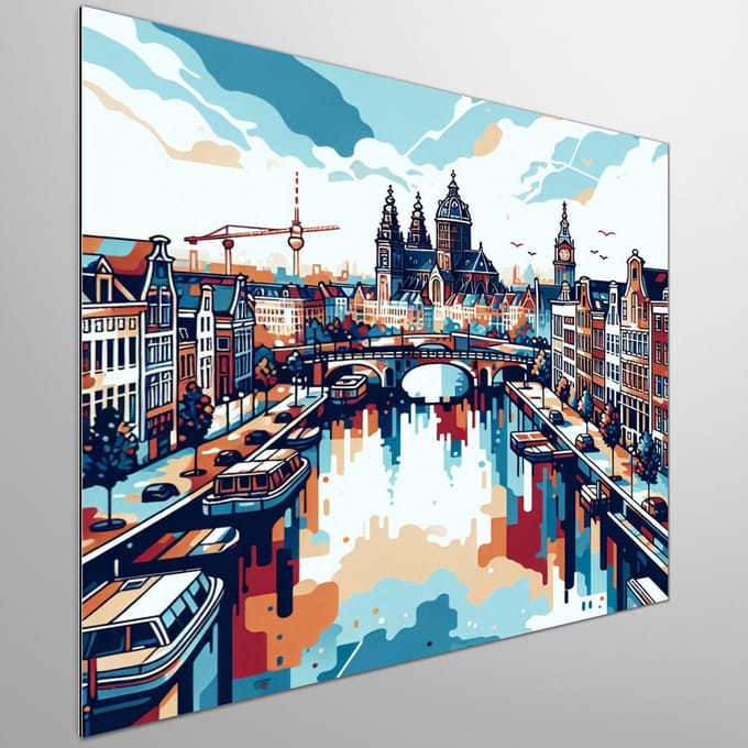 Kunstprint | Wanddecoratie | Dibond | 30 × 30 cm