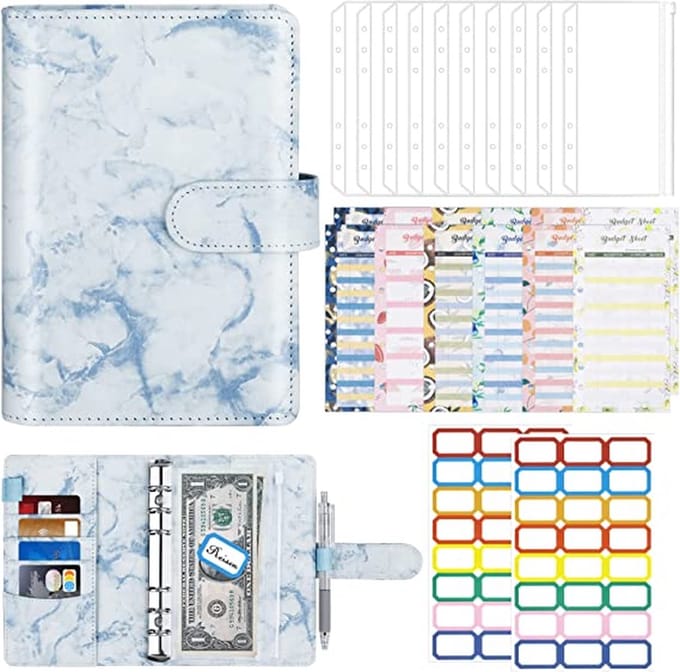 Budgetplanner - Budget planner, money sleeves, ring binder, financial planner,