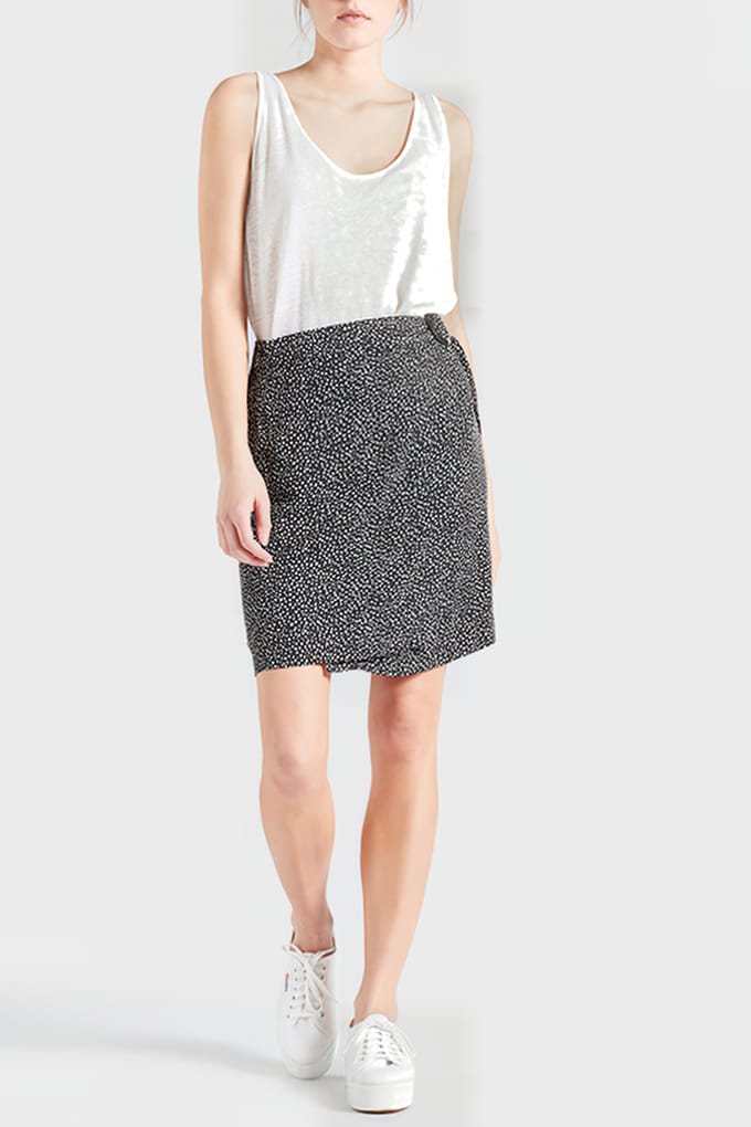 Khujo Armata Floa-do Maat: S | Mini Rokken Outlet | Dames | Wit