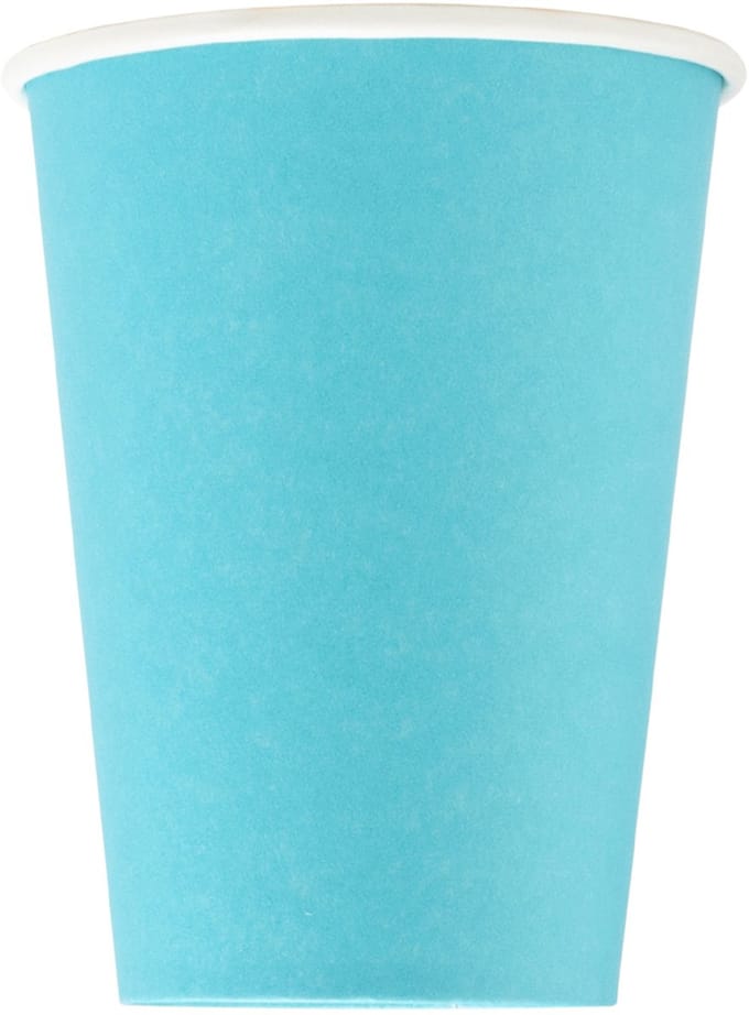 PROnappe kartonnen-drinkbeker, marineblauw, 0,2 l