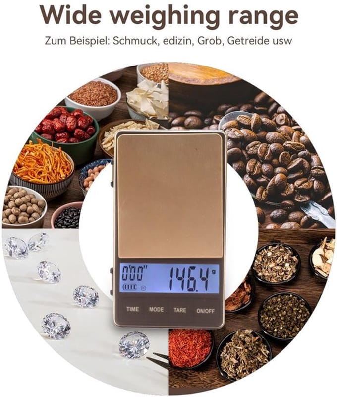 Espressoweegschaal Aladdien - Timer inclusief