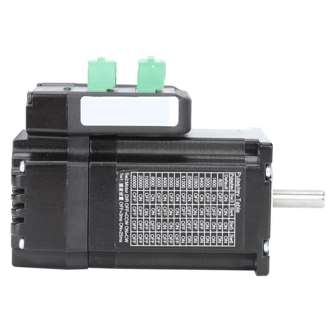 Moteur pas à pas numérique NEMA 23 Intégré avec puce de traitement du signal numérique DC24 48V