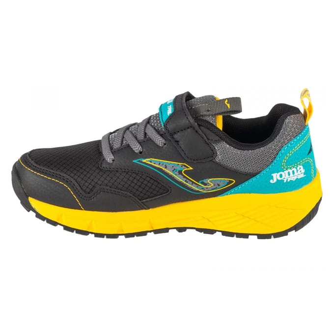 Joma Tundra kinderschoenen (ZWART/GEEL)
