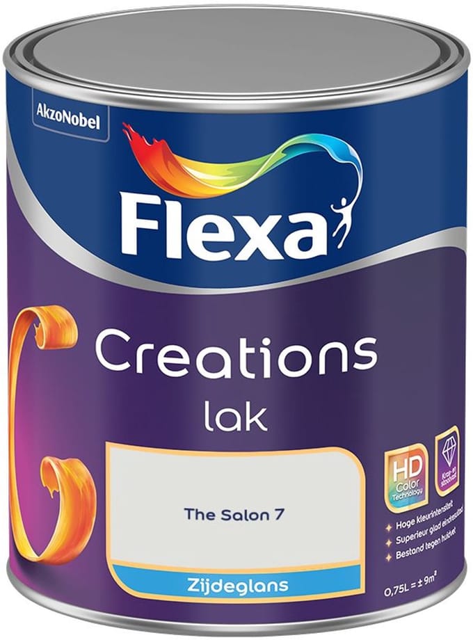 Flexa - Creations Lak Zijdeglans - The Salon 7 - Mengverf - 750 Ml