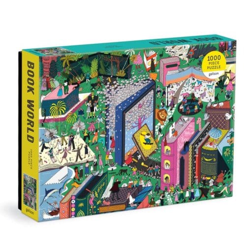 Book World 1000 Piece Puzzle - Galison