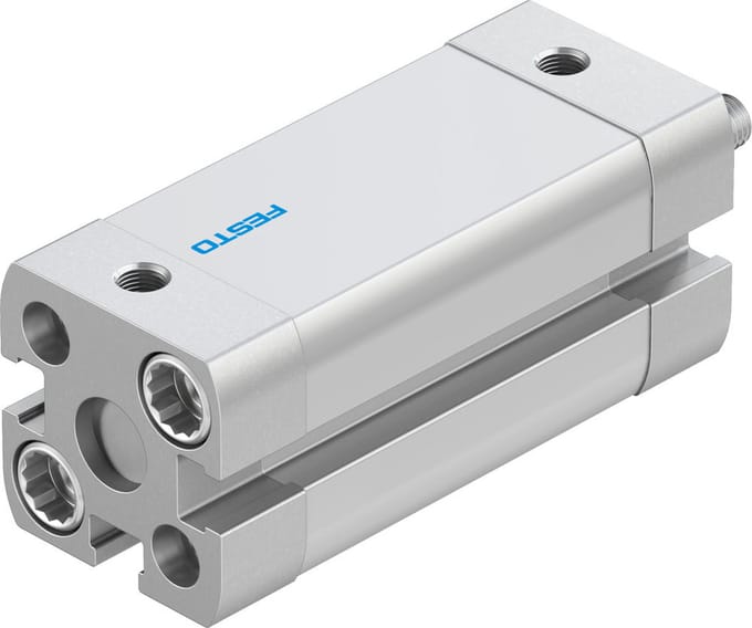 Festo Compacte Cilinder 12mm Boring 30mm Slag ISO 21287 Dubbelwerkend - 536209 - P2BJ3