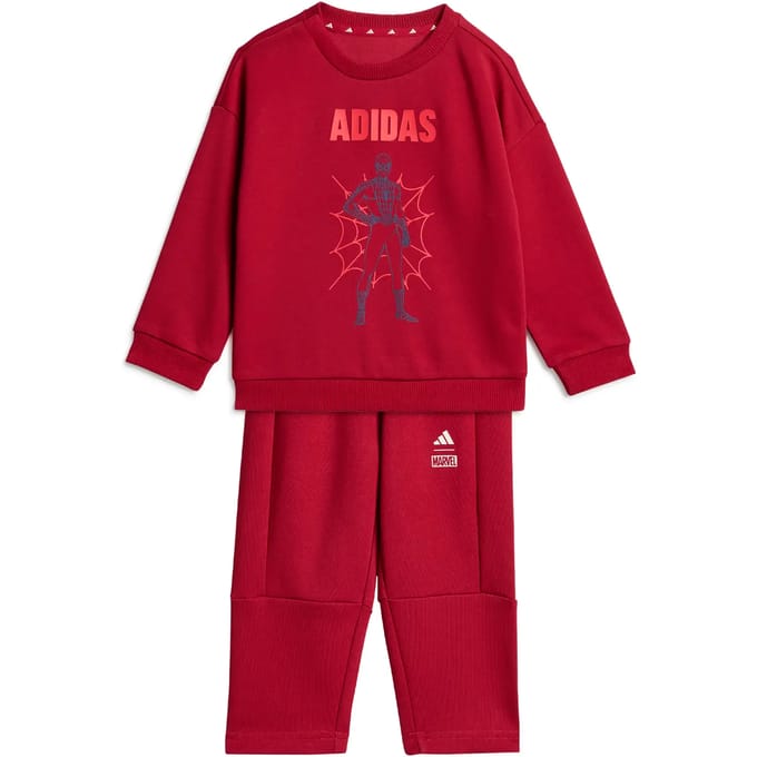 Adidas Sportswear Adidas Marvel Spider-Man Joggingpak - Kinderen - Bordeaux