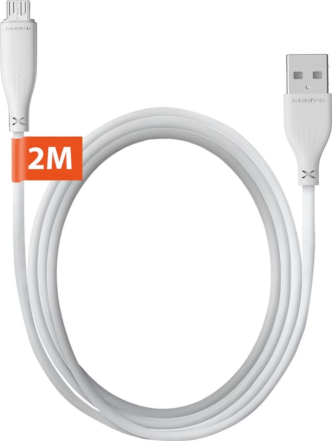 Xssive Micro USB laadkabel - geschikt voor JBL speakers & oudere smartphones - 2 meter