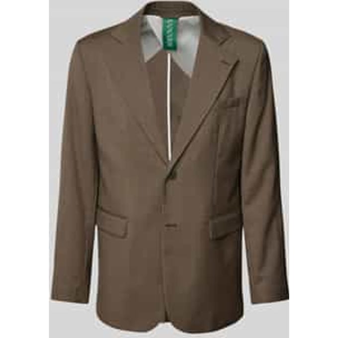Regular fit 2-knoops colbert met klepzakken, model 'TOKI'