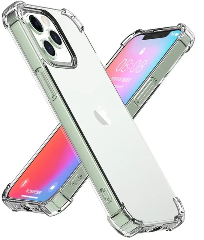 Mobiq - Clear Rugged geschikt voor iPhone 14 Pro Max Hoesje - transparant