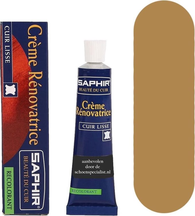 Saphir Renovatrice Tube Extra Dekkende Schoenpoets - 18 Biscuit 18 biscuit
