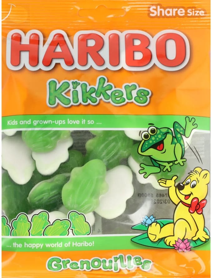 Haribo Kikkers - Snoep - 20 x 185 gram