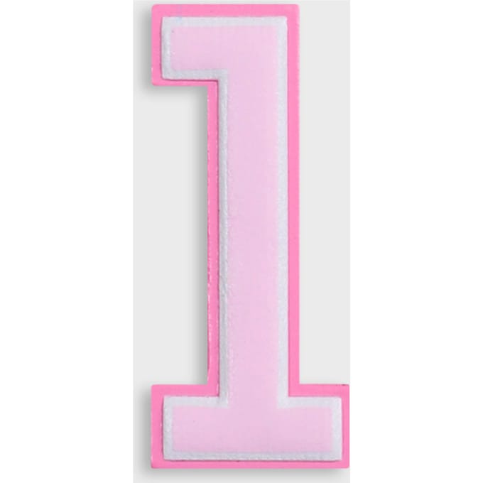 Number 1 Number Sticker