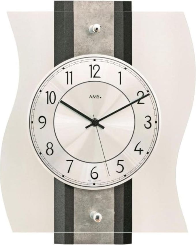 Wandklok radiogestuurd AMS - 5538