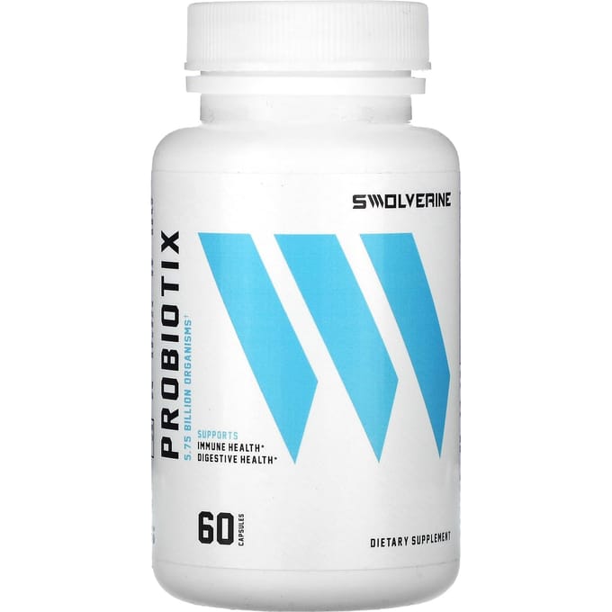 Swolverine, Probiotix, 60 capsules