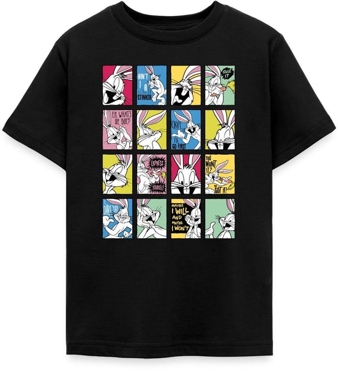 Looney Tunes Bugs Bunny Tiles T-Shirt Tiener