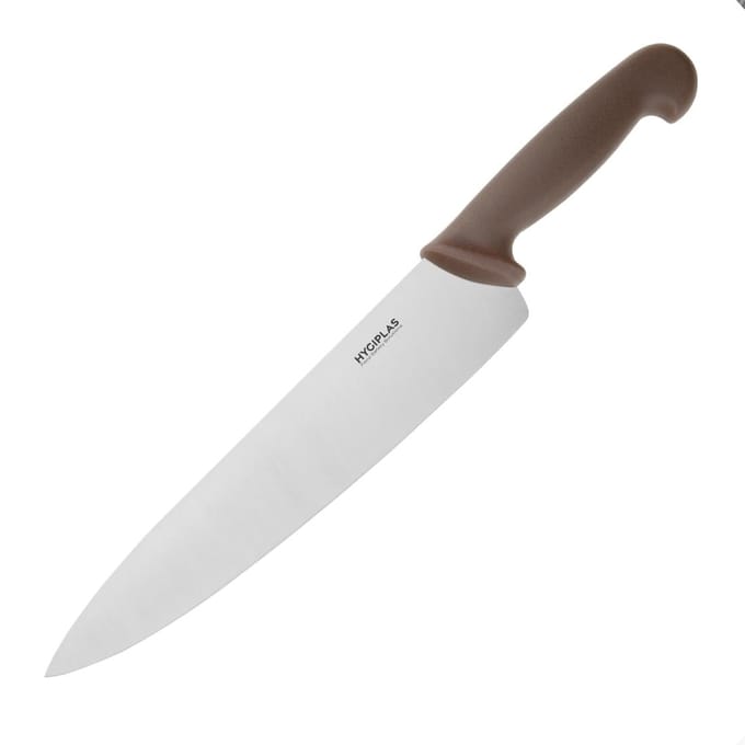 Hygiplas Koksmes Bruin 25cm - FX111 - Restaurant - Hotel - Professioneel