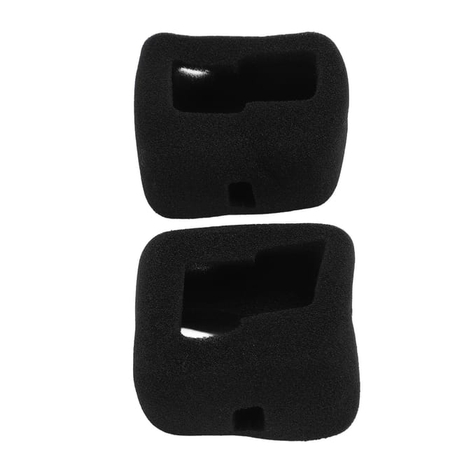 2 Stuks Windscherm Cover Windruis Vermindering Vervormingsbestendig Windscherm Behuizing Frame Case voor black