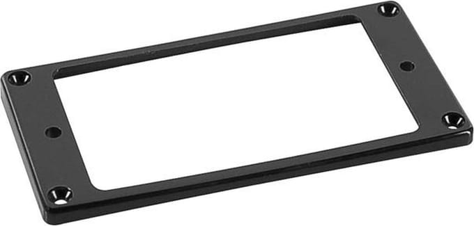 Boston HCS3050BK Humbucker Frame - Zwart, Gebogen & Schuin