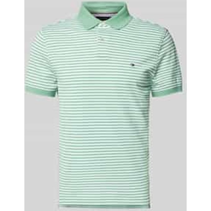 Regular fit poloshirt van katoenmix
