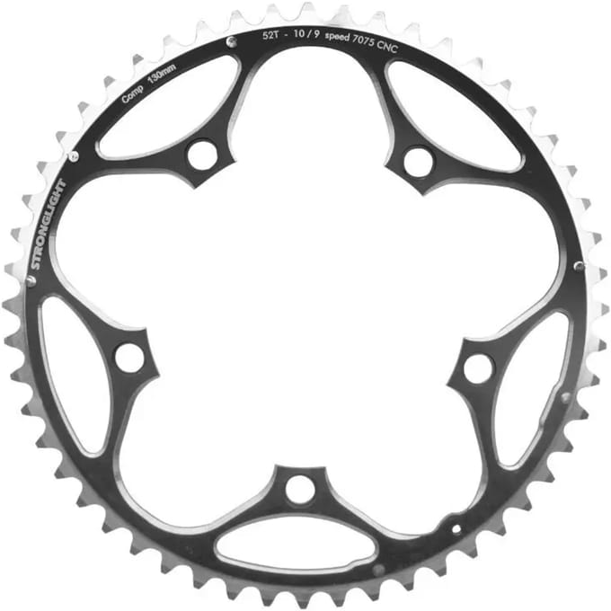 5-spaaks wegbak Stronglight 7075 Type Shimano