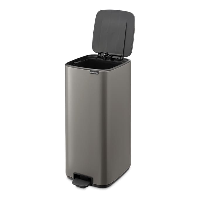 Brabantia Bo Pedaalemmer - 30 liter - Platinum