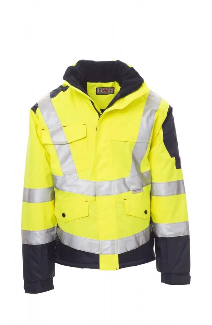 Payper Freeway - fluorescent yellow/navy blue - 3XL
